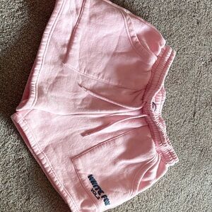 White Fox Boutique Pink Athletic Shorts